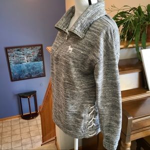 Pullover 1/4 Zip Sweatshirt by PINK, Size XS